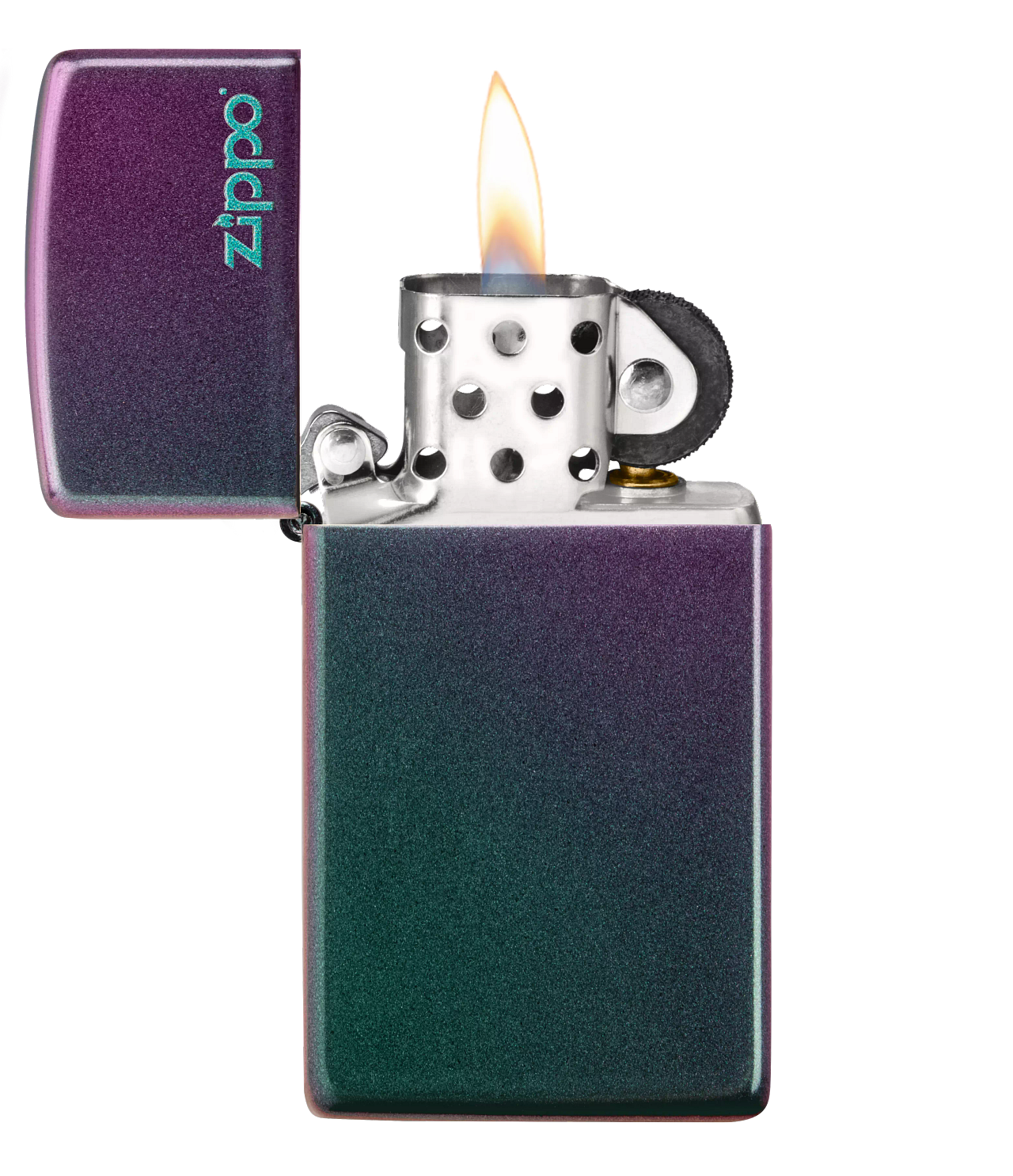Zippo Slim Iridescent Zippo Logo Zippo